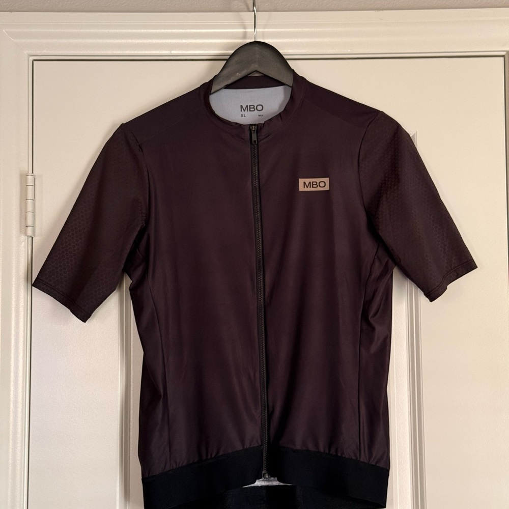 MBO Black Cycling Jersey